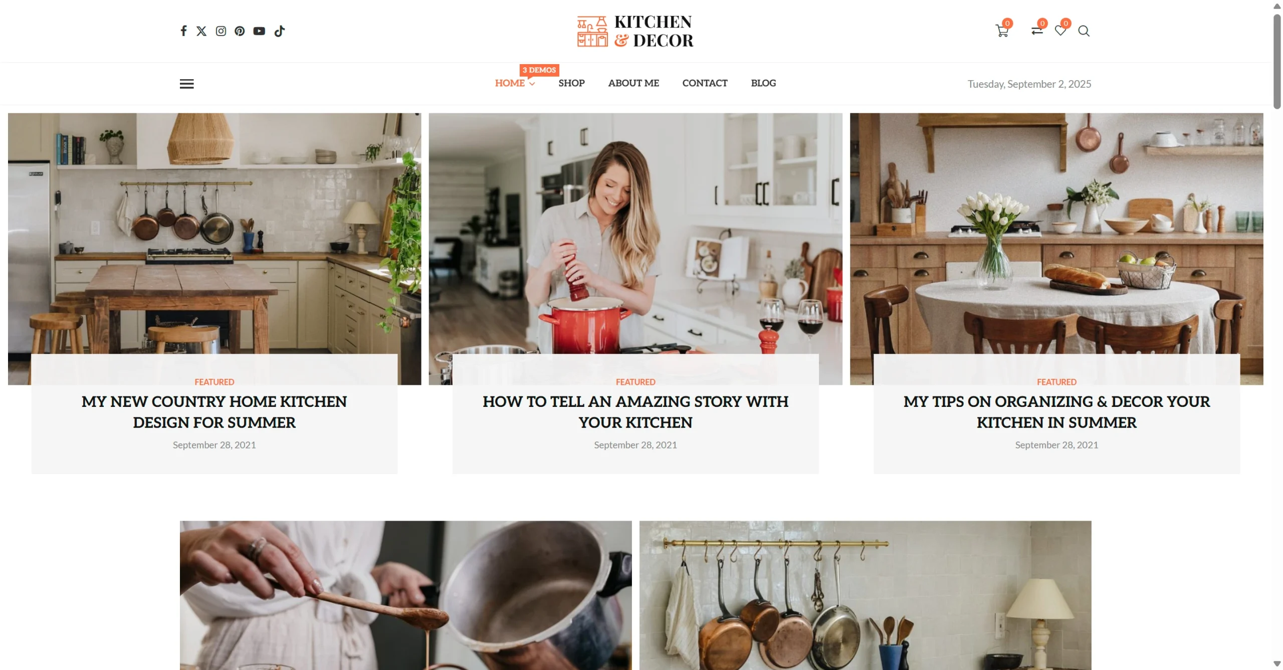 Web Decor nhà bếp
